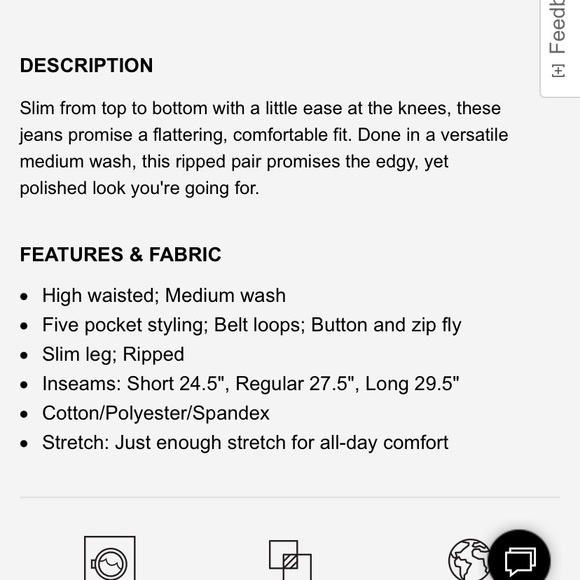 Express High Waisted Medium Wash Ripped Slim Jeans - Picture 8 of 14